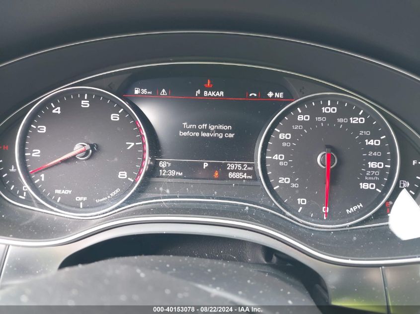 2017 AUDI A6 PREMIUM PLUS - WAUF2AFCXHN100937