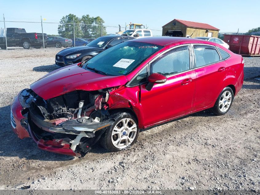 2016 Ford Fiesta Se VIN: 3FADP4BJ2GM198278 Lot: 40153083