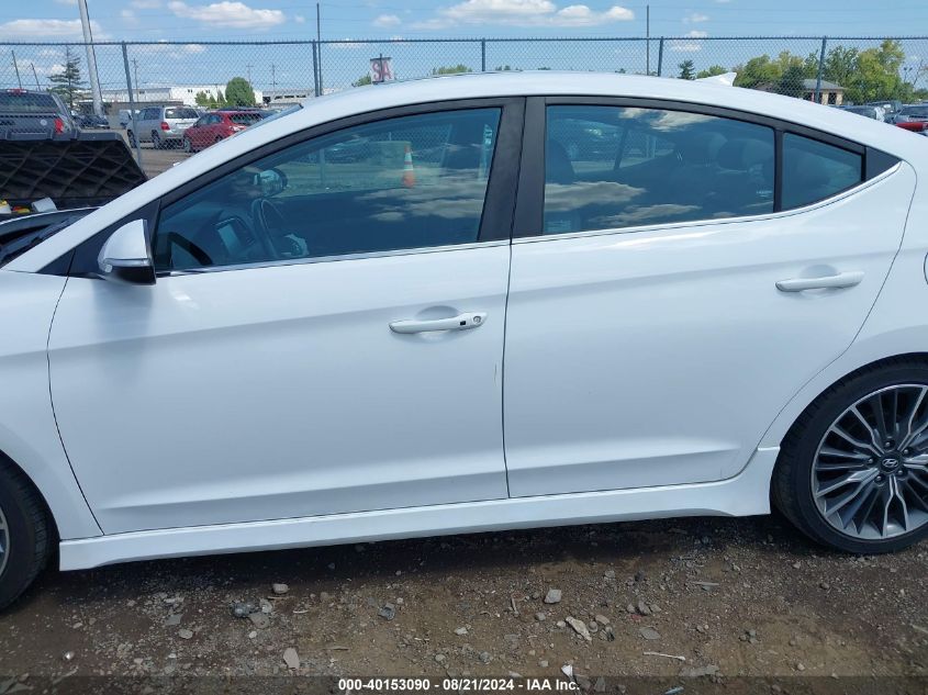 2017 Hyundai Elantra Sport VIN: KMHD04LB1HU353238 Lot: 40153090