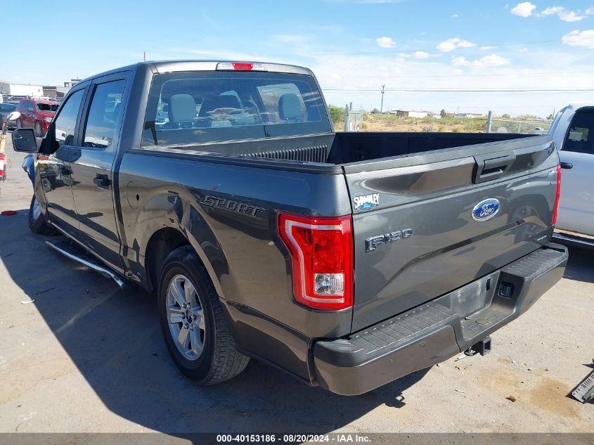 2015 Ford F150 Supercrew VIN: 1FTEW1C8XFKE37688 Lot: 40153186