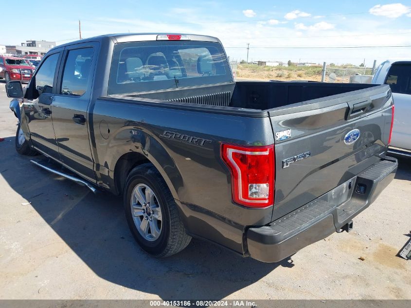 2015 Ford F150 Supercrew VIN: 1FTEW1C8XFKE37688 Lot: 40153186