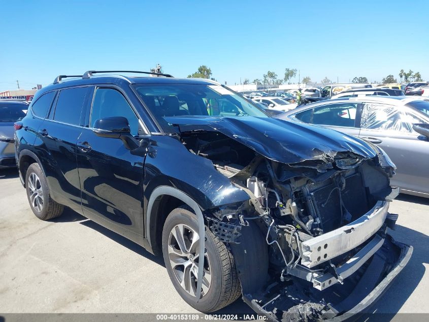 2020 TOYOTA HIGHLANDER XLE - 5TDGZRAH2LS028817