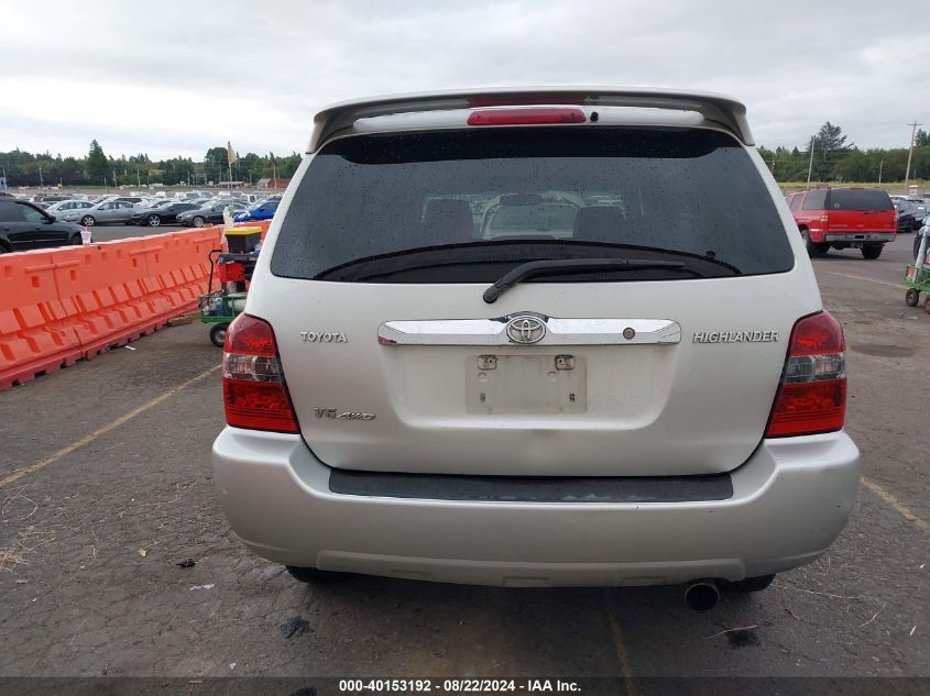 JTEEP21A160172577 2006 Toyota Highlander Sport V6