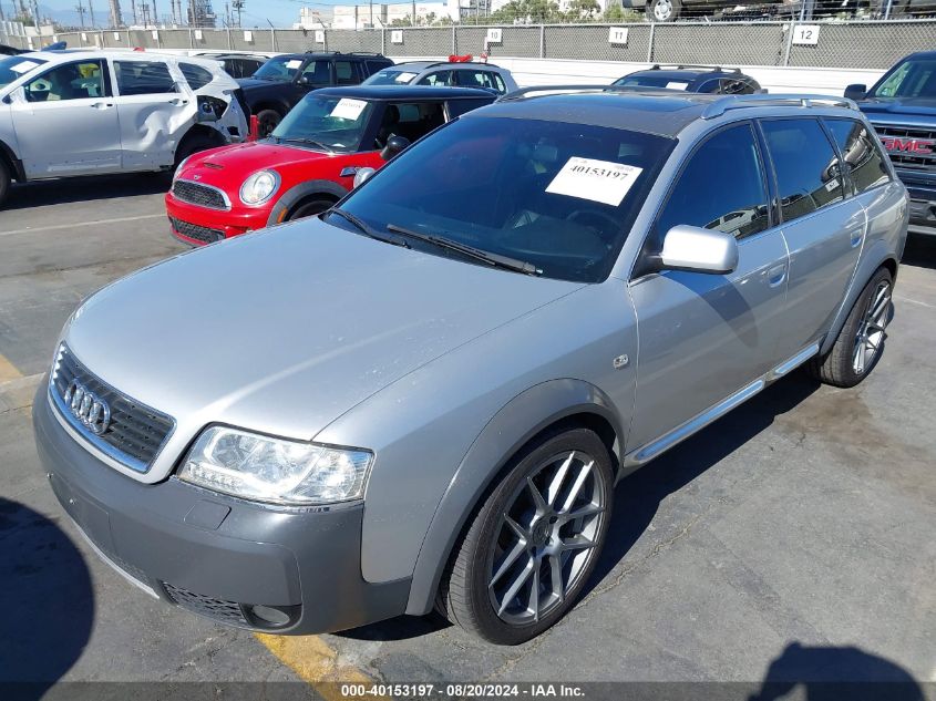 2004 Audi Allroad 2.7T VIN: WA1YD64B64N019791 Lot: 40153197