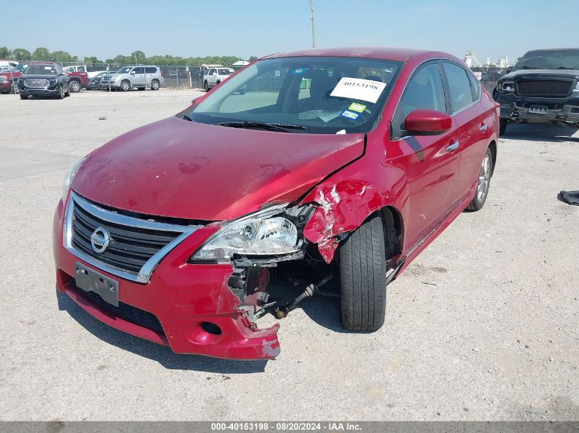 2014 Nissan Sentra S/Sv/Sr/Sl VIN: 3N1AB7AP4EY235911 Lot: 40153198