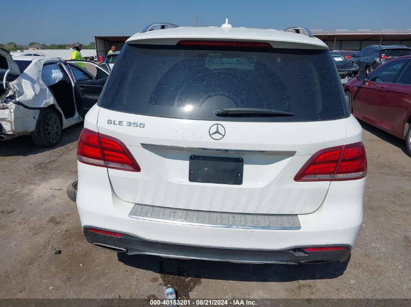 2016 Mercedes-Benz Gle 350 350 VIN: 4JGDA5JB9GA664454 Lot: 40153201