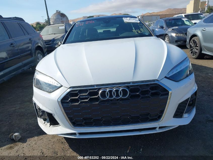 2024 Audi A5 Sportback Premium Plus 45 Tfsi Quattro S Tronic VIN: WAUFACF54RA012538 Lot: 40153202