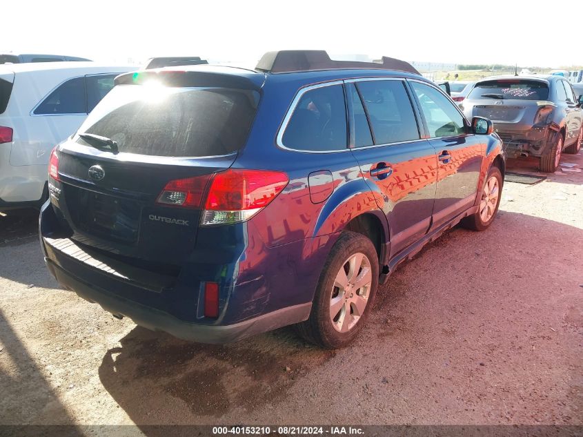 2011 Subaru Outback 2.5I Premium VIN: 4S4BRCBC9B3421851 Lot: 40153210