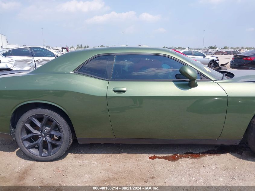 2022 Dodge Challenger Sxt VIN: 2C3CDZAG4NH207189 Lot: 40153214