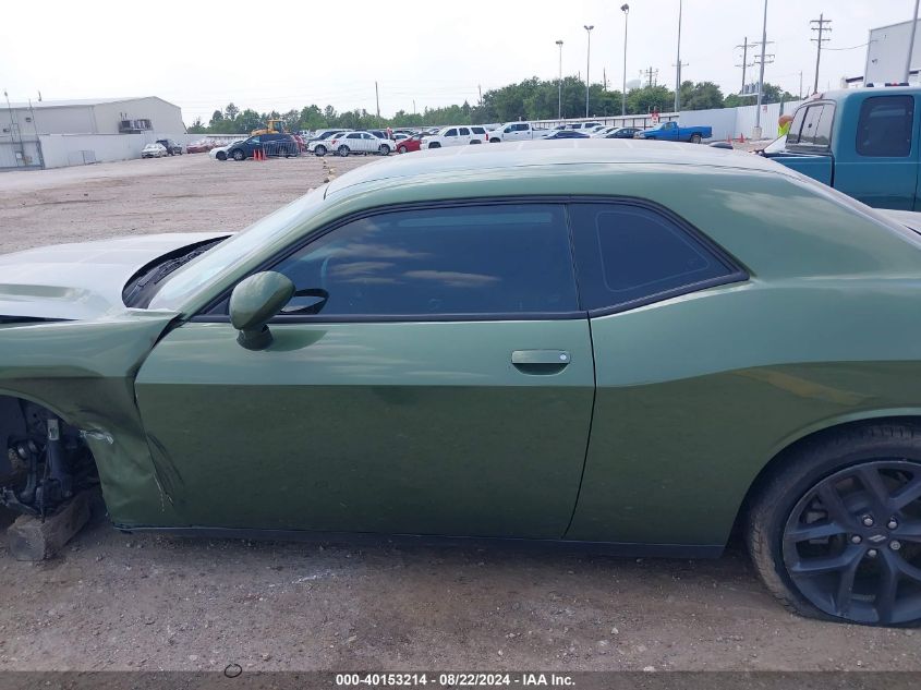 2022 Dodge Challenger Sxt VIN: 2C3CDZAG4NH207189 Lot: 40153214