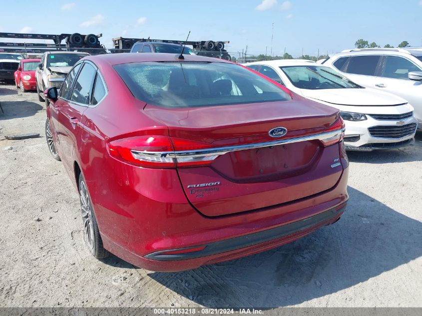 2017 FORD FUSION SE - 3FA6P0HD9HR340925