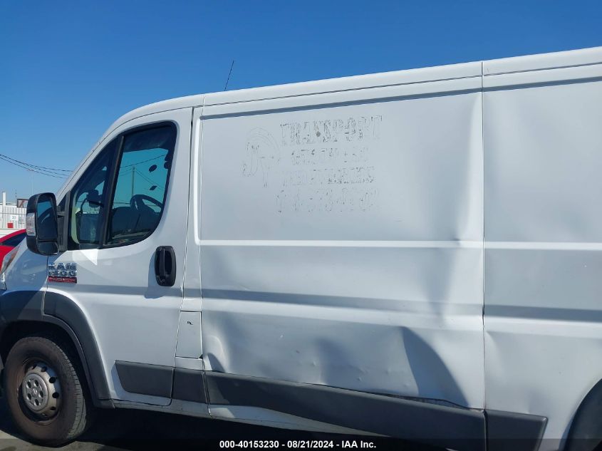 3C6TRVAG6JE121515 2018 Ram Promaster 1500 Low Roof 136 Wb