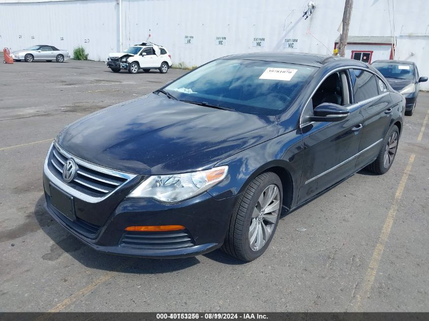 2012 Volkswagen Cc Sport VIN: WVWMP7AN5CE512229 Lot: 40153256