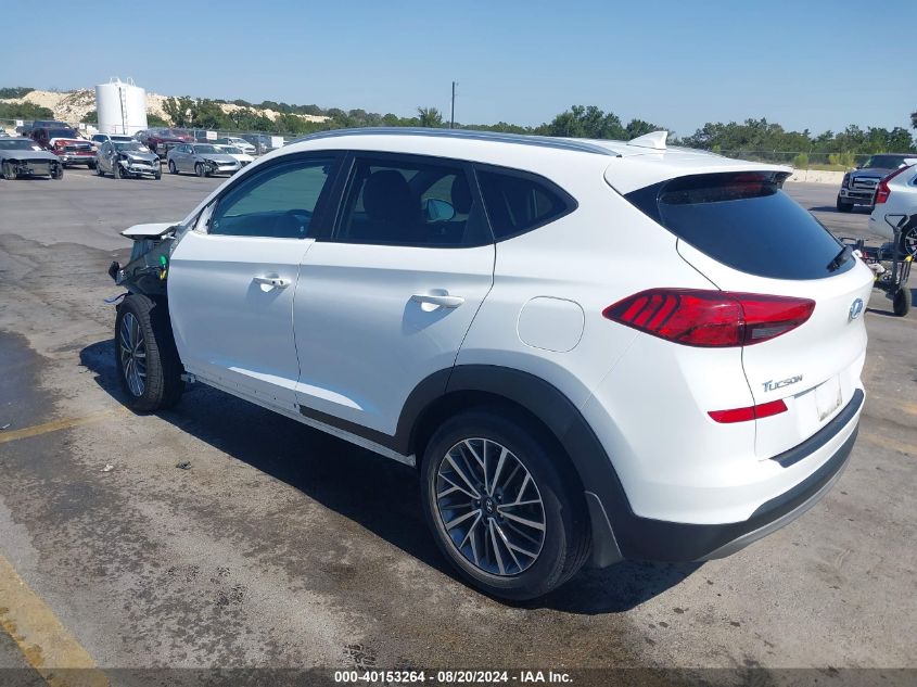 2020 Hyundai Tucson Sel VIN: KM8J33ALXLU116949 Lot: 40153264