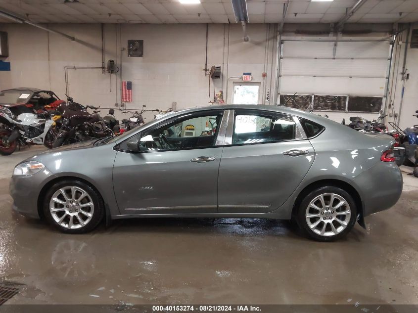 2013 Dodge Dart Limited VIN: 1C3CDFCAXDD313813 Lot: 40153274