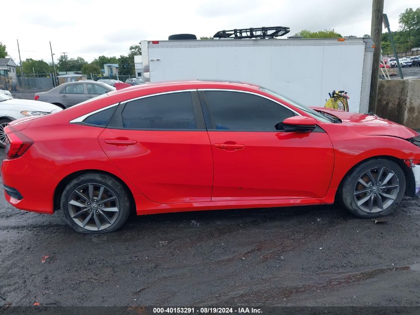 2019 Honda Civic Ex-L VIN: 2HGFC1F71KH650192 Lot: 40153291