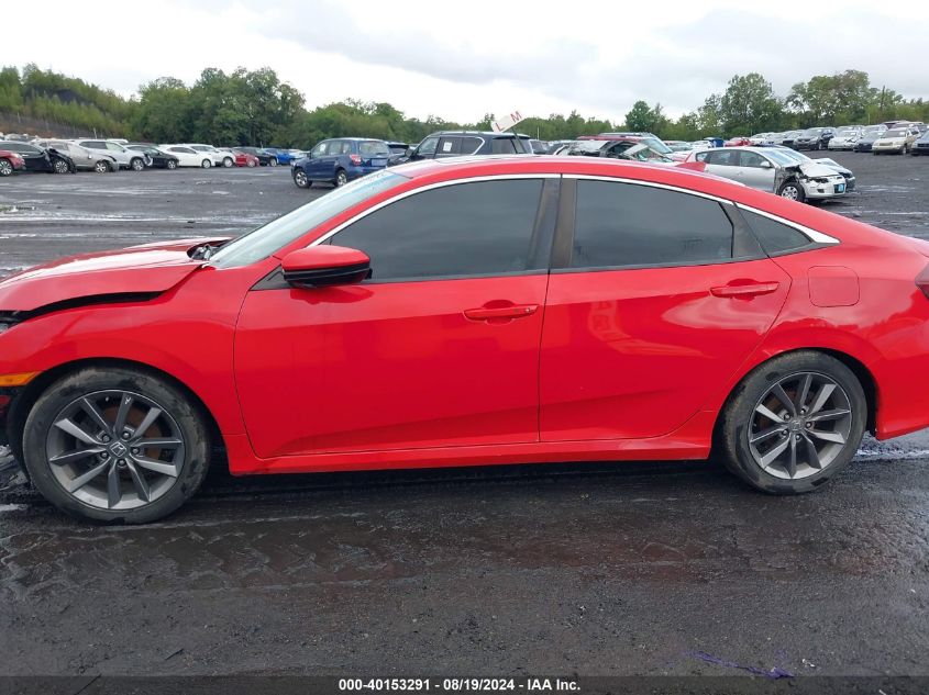 2019 Honda Civic Ex-L VIN: 2HGFC1F71KH650192 Lot: 40153291