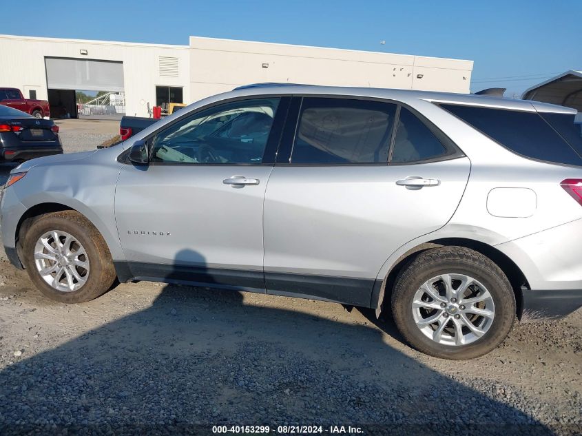 2019 Chevrolet Equinox Ls VIN: 2GNAXSEV9K6224272 Lot: 40153299