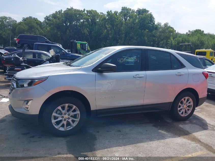 2019 Chevrolet Equinox Ls VIN: 2GNAXHEV0K6234739 Lot: 40153331