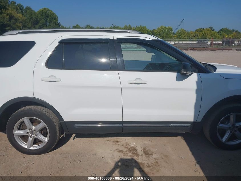 2016 Ford Explorer Xlt VIN: 1FM5K8D8XGGC14473 Lot: 40153336