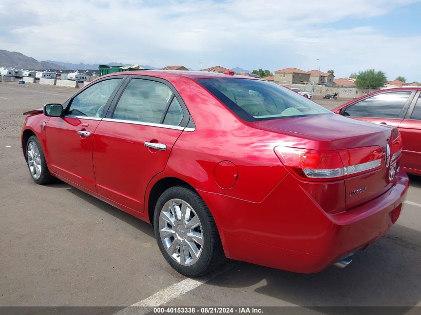 2011 Lincoln Mkz VIN: 3LNHL2GC6BR762396 Lot: 40153338