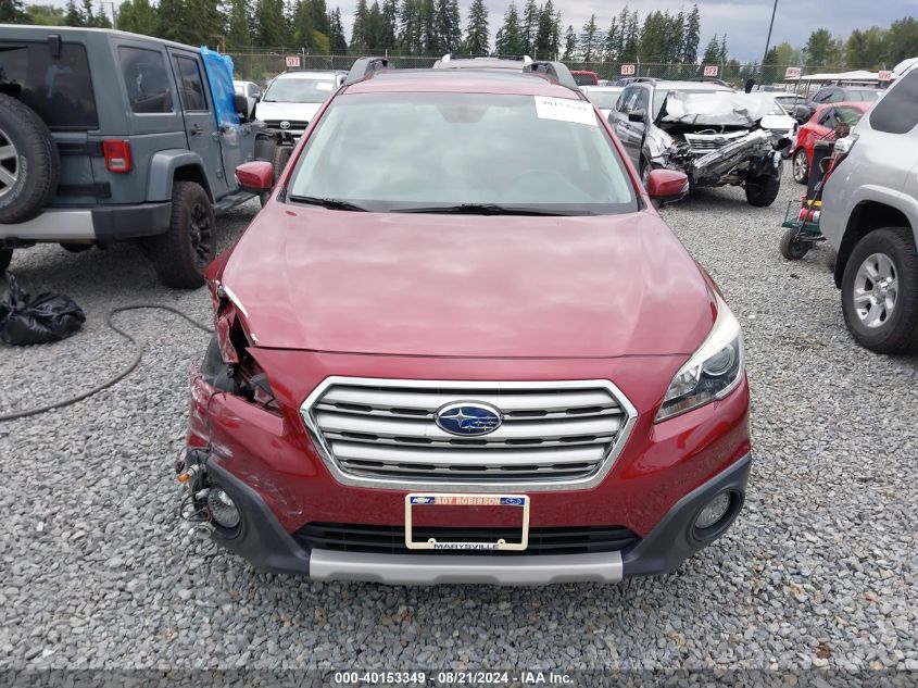 2017 Subaru Outback 2.5I Limited VIN: 4S4BSANC7H3297186 Lot: 40153349