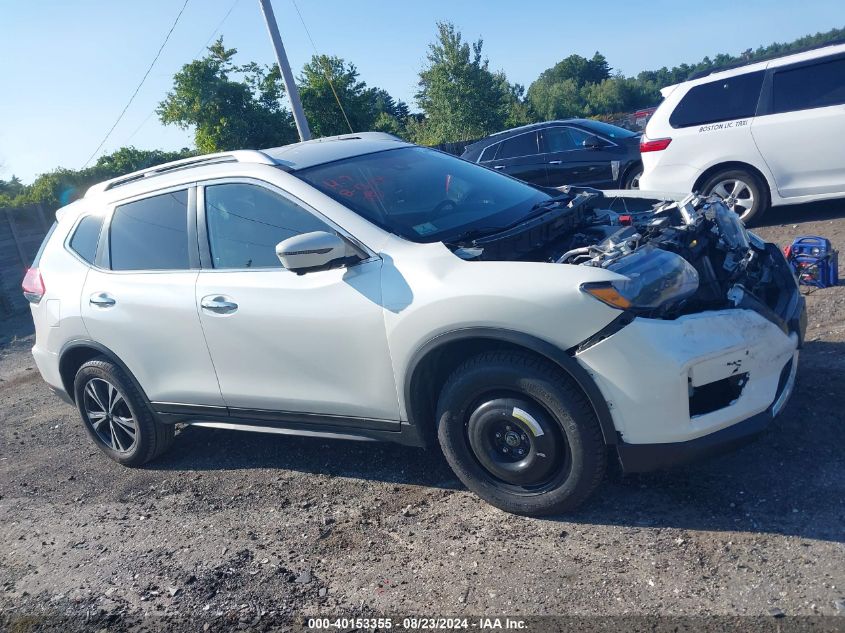 2019 Nissan Rogue Sv VIN: JN8AT2MV8KW384420 Lot: 40153355