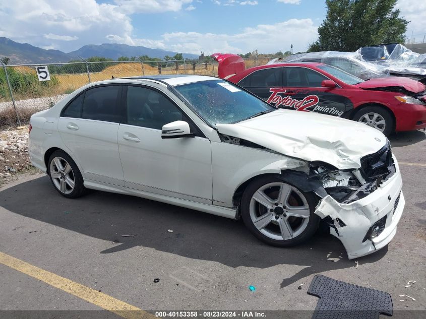 2010 Mercedes-Benz C 300 Luxury 4Matic/Sport 4Matic VIN: WDDGF8BB1AR125621 Lot: 40153358