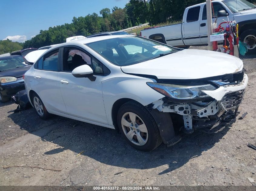 2017 Chevrolet Cruze Ls VIN: 1G1BC5SM9H7206989 Lot: 40153372