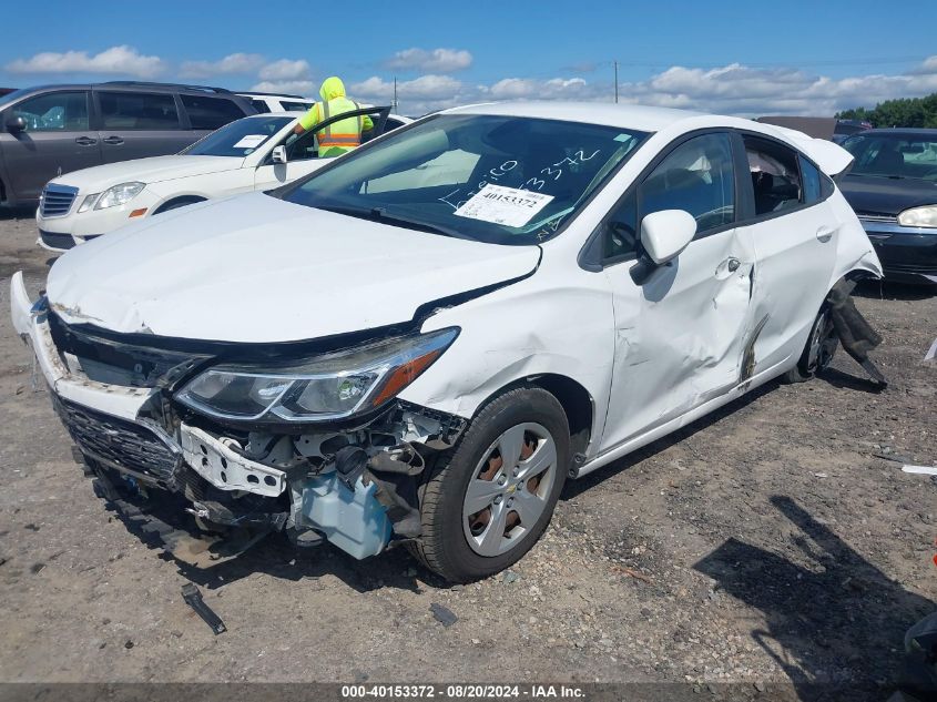 2017 Chevrolet Cruze Ls VIN: 1G1BC5SM9H7206989 Lot: 40153372