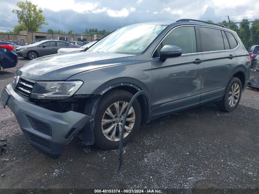 2018 Volkswagen Tiguan Se/Sel VIN: 3VV3B7AX2JM081417 Lot: 40153374