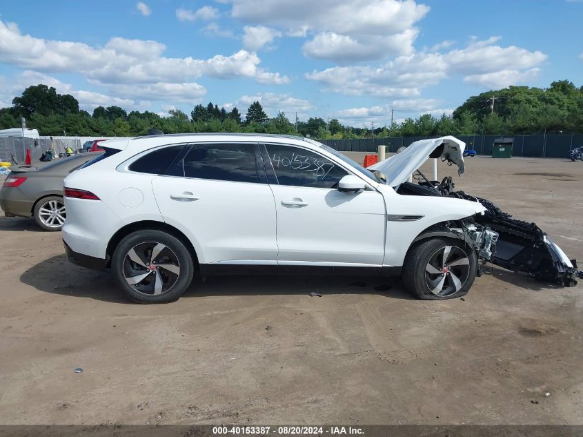 2021 Jaguar F-Pace S P250 Awd Automatic VIN: SADCJ2EX5MA666299 Lot: 40153387