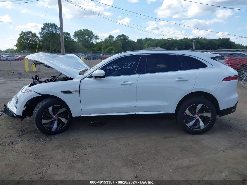 2021 Jaguar F-Pace S P250 Awd Automatic VIN: SADCJ2EX5MA666299 Lot: 40153387