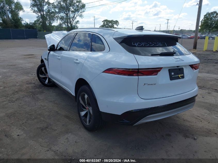 2021 Jaguar F-Pace S P250 Awd Automatic VIN: SADCJ2EX5MA666299 Lot: 40153387