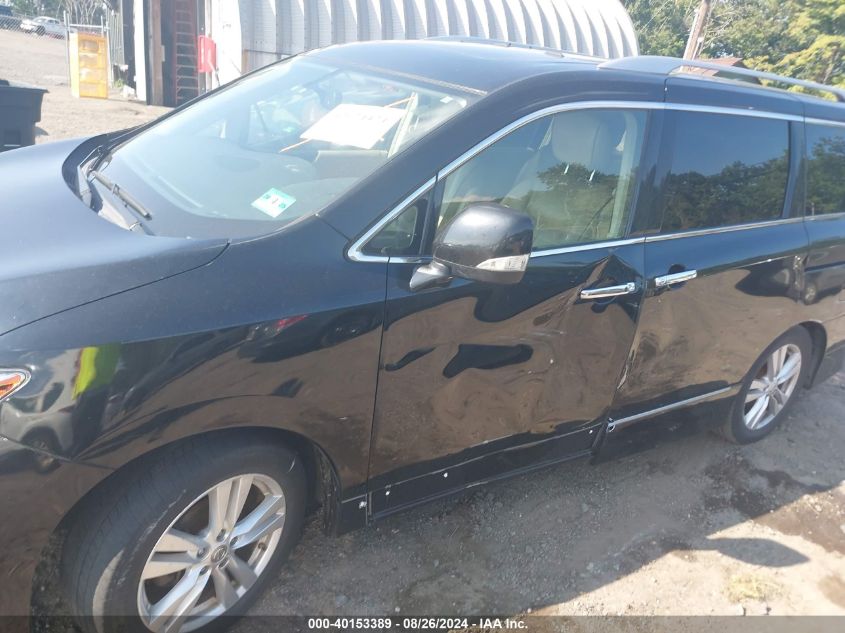 2012 Nissan Quest Le VIN: JN8AE2KP3C9035082 Lot: 40153389