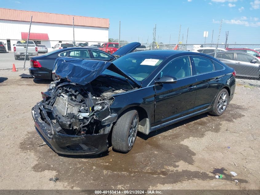 2018 Hyundai Sonata Sport 2.0T VIN: 5NPE34AB8JH681744 Lot: 40153414