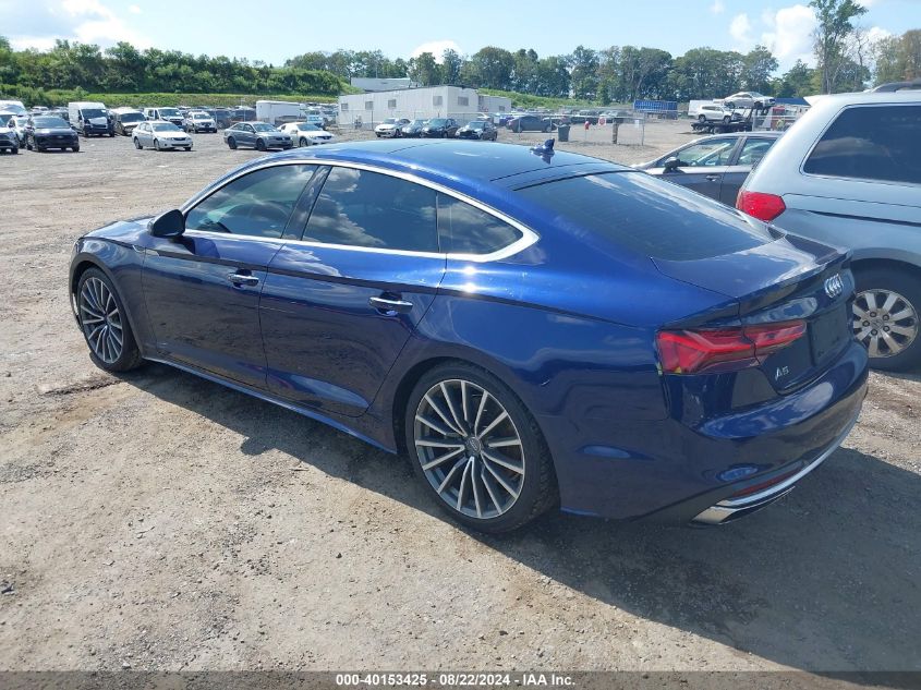 VIN WAUCNCF52LA003142 2020 Audi A5, Sportback Premi... no.3