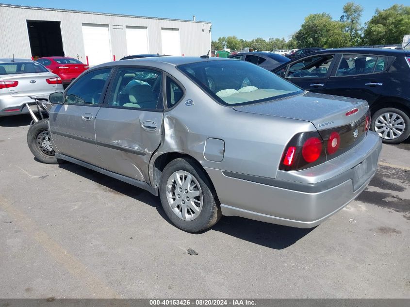 2005 Chevrolet Impala VIN: 2G1WF52EX59377732 Lot: 40153426