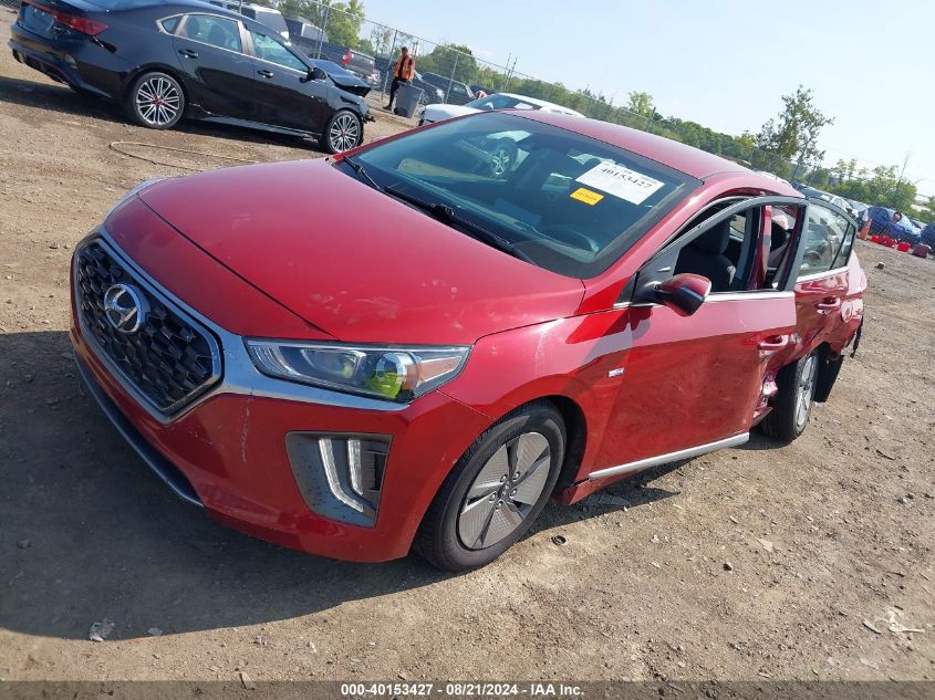 VIN KMHC75LC0LU242629 2020 Hyundai Ioniq, Hybrid SE no.2