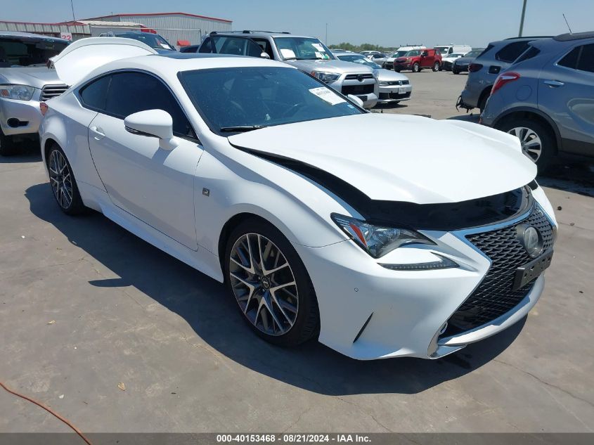 2015 Lexus Rc 350 VIN: JTHHE5BC9F5005345 Lot: 40153468