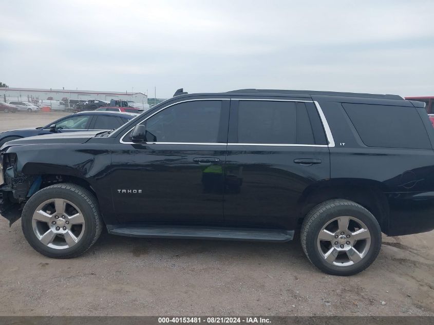 2016 Chevrolet Tahoe Lt VIN: 1GNSKBKC1GR316882 Lot: 40153481