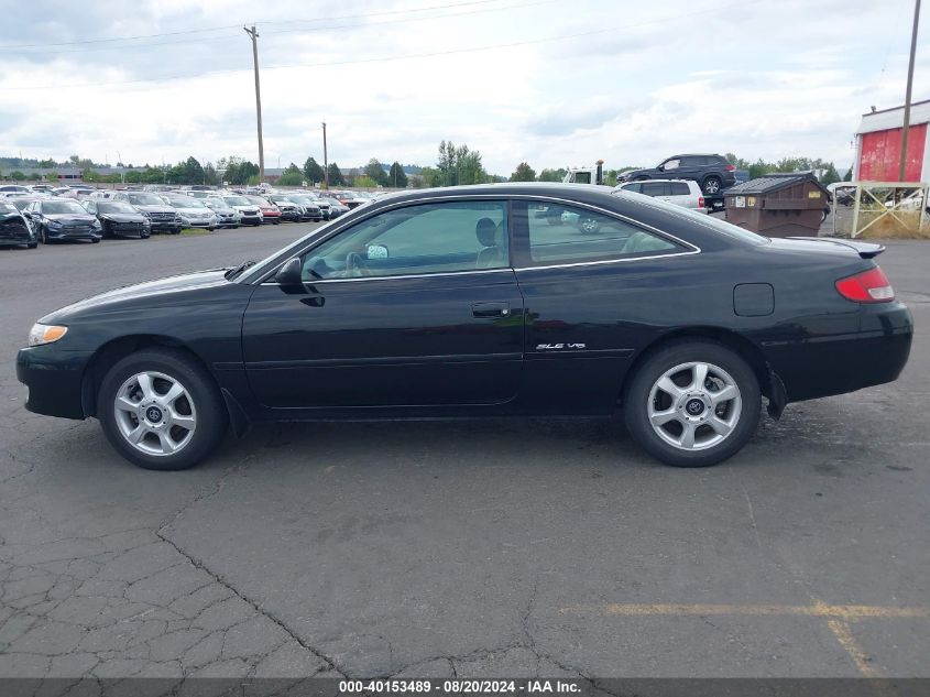 1999 Toyota Camry Solara Sle VIN: 2T1CF22P6XC098078 Lot: 40153489