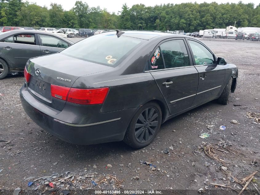 2009 Hyundai Sonata Limited VIN: 5NPEU46C29H544809 Lot: 40153495