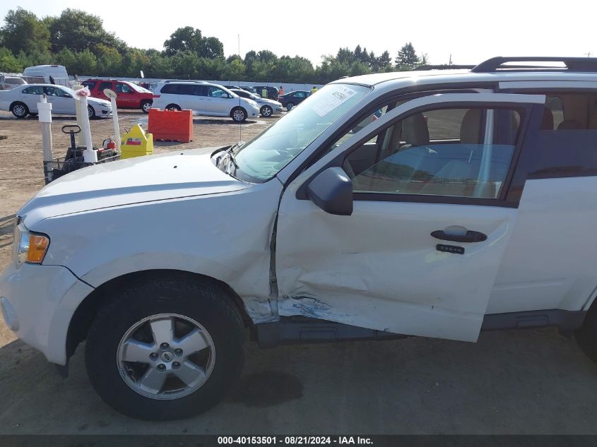 2012 Ford Escape Xlt VIN: 1FMCU0DG6CKC77118 Lot: 40153501