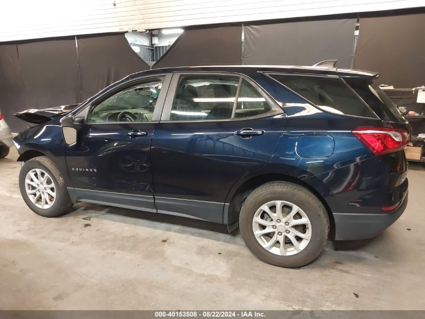 2020 Chevrolet Equinox Fwd Ls VIN: 3GNAXHEV9LS622877 Lot: 40153508