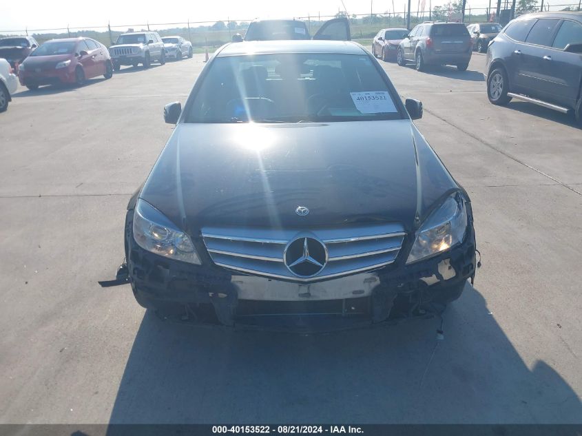 2010 Mercedes-Benz C 300 VIN: WDDGF5EB9AR092135 Lot: 40153522