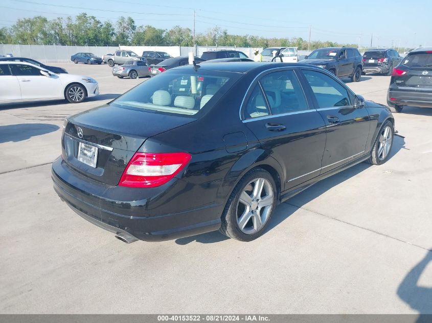 2010 Mercedes-Benz C 300 VIN: WDDGF5EB9AR092135 Lot: 40153522