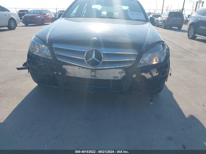 2010 Mercedes-Benz C 300 VIN: WDDGF5EB9AR092135 Lot: 40153522