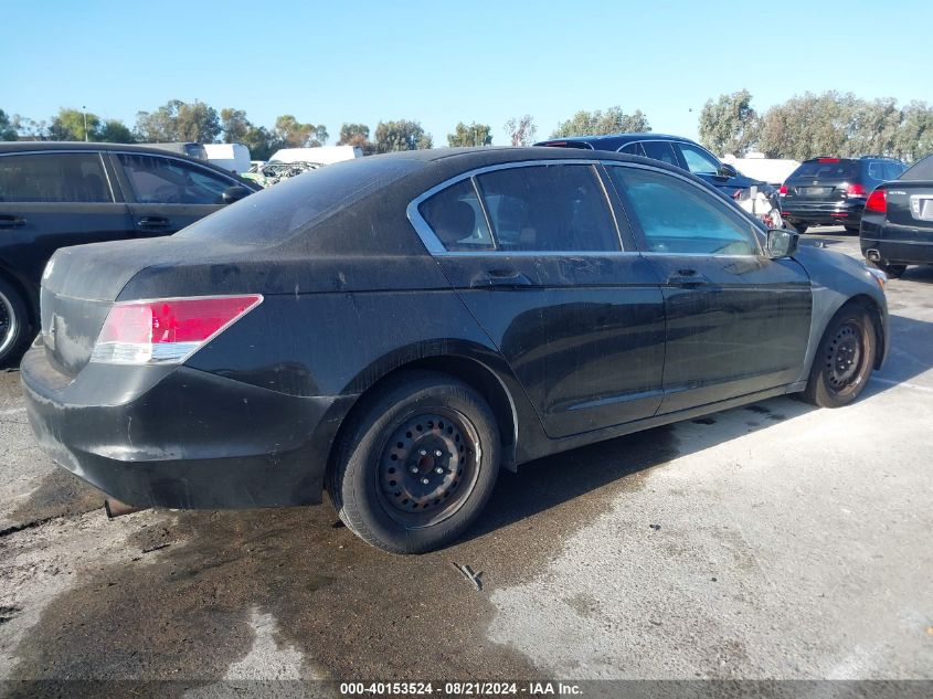 2008 Honda Accord Lx VIN: 1HGCP26358A142342 Lot: 40153524