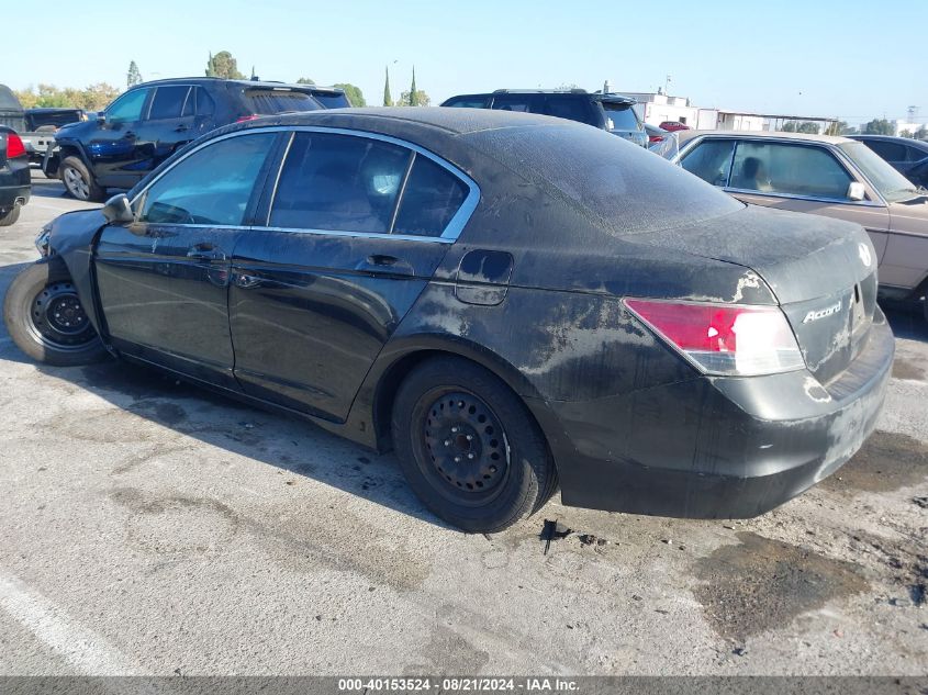 2008 Honda Accord Lx VIN: 1HGCP26358A142342 Lot: 40153524